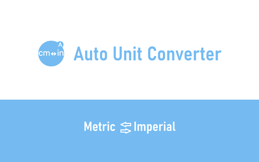 Auto Unit Converter  from Chrome web store to be run with OffiDocs Chromium online