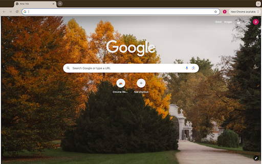 autumn and yellow leaves  from Chrome web store to be run with OffiDocs Chromium online