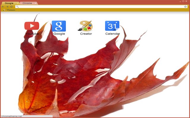 autumn leaf  from Chrome web store to be run with OffiDocs Chromium online