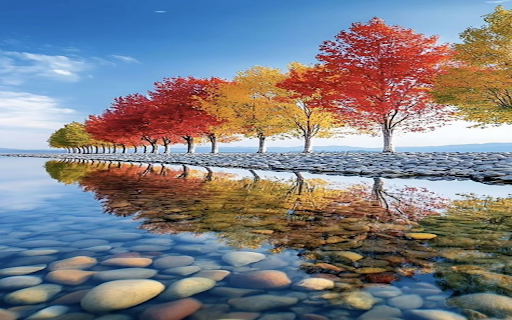 Autumn nature wallpaper  from Chrome web store to be run with OffiDocs Chromium online
