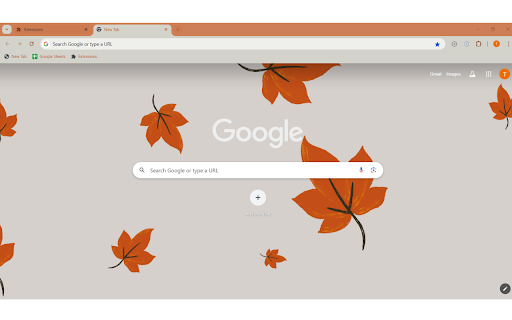 Autumn Theme  from Chrome web store to be run with OffiDocs Chromium online