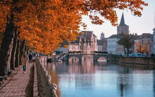 Autumn trees  from Chrome web store to be run with OffiDocs Chromium online