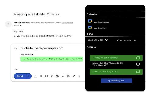 Availa  from Chrome web store to be run with OffiDocs Chromium online