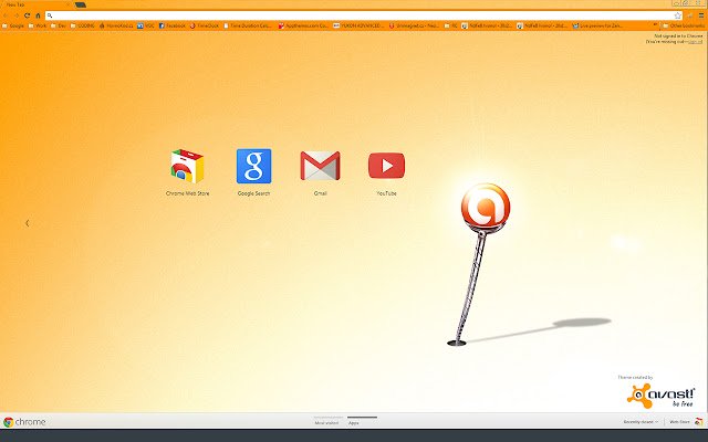 avast! Antivirus Theme  from Chrome web store to be run with OffiDocs Chromium online