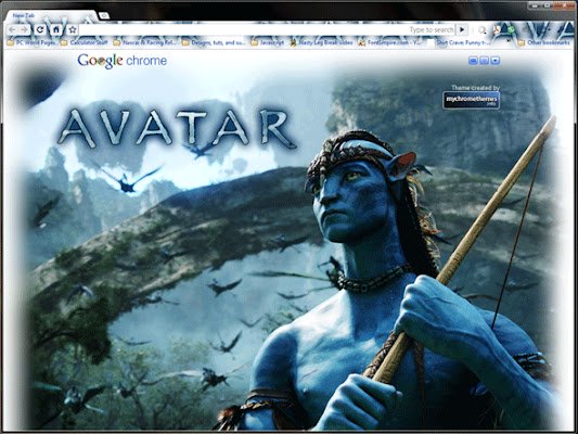 Tema Avatar D dal Chrome Web Store da eseguire con OffiDocs Chromium online