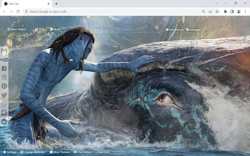 Avatar The Way of Water Wallpaper  from Chrome web store to be run with OffiDocs Chromium online