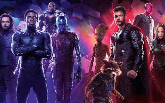 Avengers: Infinity War  from Chrome web store to be run with OffiDocs Chromium online