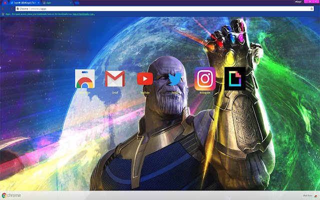 Avengers: Infinity War Thanos #2 «Movie 2018» Chrome ウェブストアから OffiDocs Chromium online で実行