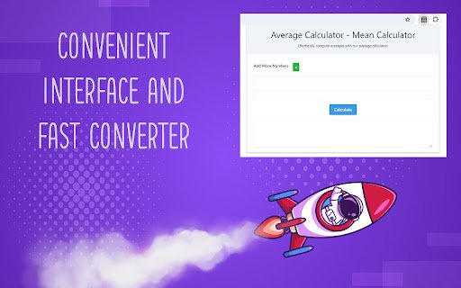 Average Calculator Mean Calculator  from Chrome web store to be run with OffiDocs Chromium online