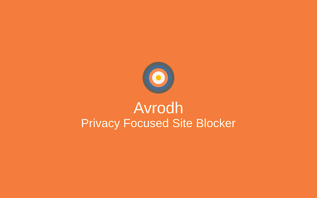 Avrodh: Privacy Focused Site Blocker  from Chrome web store to be run with OffiDocs Chromium online