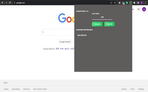 AWB Generator  from Chrome web store to be run with OffiDocs Chromium online