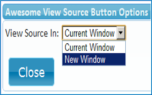 Awesome View Source Button  from Chrome web store to be run with OffiDocs Chromium online