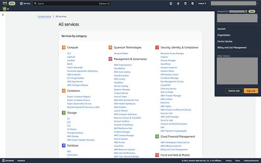 AWS Console Label  from Chrome web store to be run with OffiDocs Chromium online