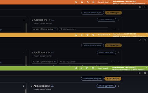 AWS Header Colour Changer  from Chrome web store to be run with OffiDocs Chromium online