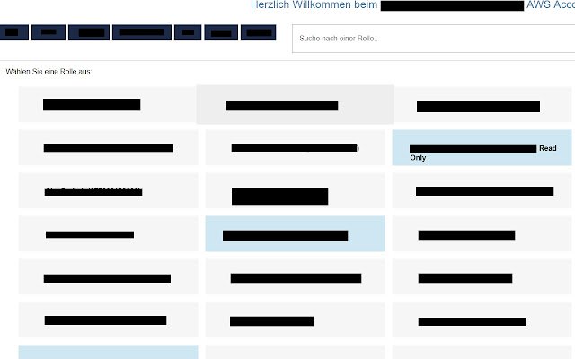 AWS SAML Custom Page  from Chrome web store to be run with OffiDocs Chromium online