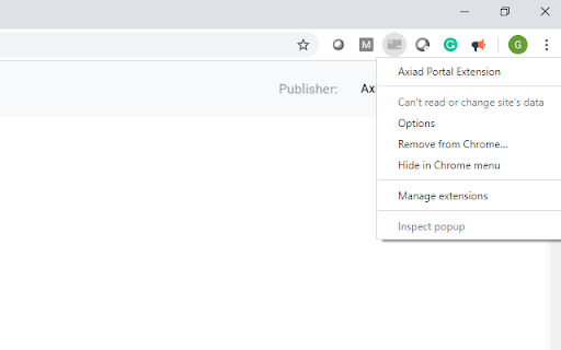 Axiad Portal Extension (Staging)  from Chrome web store to be run with OffiDocs Chromium online