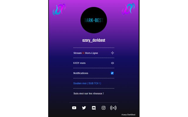 azary_darkbest  from Chrome web store to be run with OffiDocs Chromium online