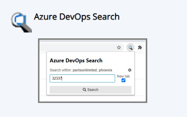 Azure DevOps Search da Chrome Web Store será executado com OffiDocs Chromium online