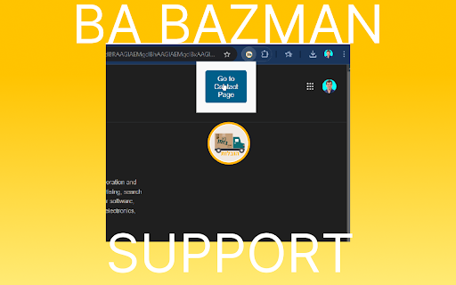 Ba Bazman Contact  from Chrome web store to be run with OffiDocs Chromium online