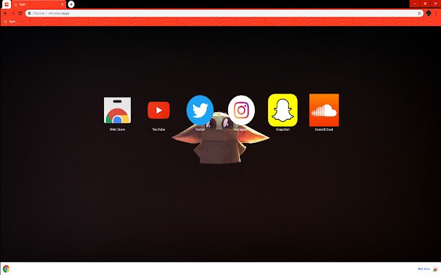 Bebek Yoda (YENİ) SANAT | Chrome web mağazasındaki Mandalorian 2020, OffiDocs Chromium çevrimiçi ile çalıştırılacak