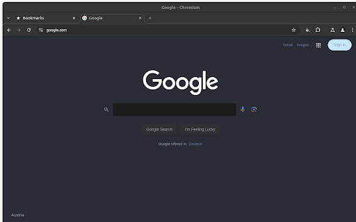 Background color  from Chrome web store to be run with OffiDocs Chromium online