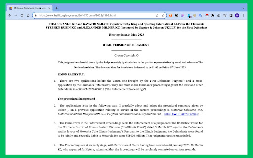 Bailii Legal Tailor  from Chrome web store to be run with OffiDocs Chromium online