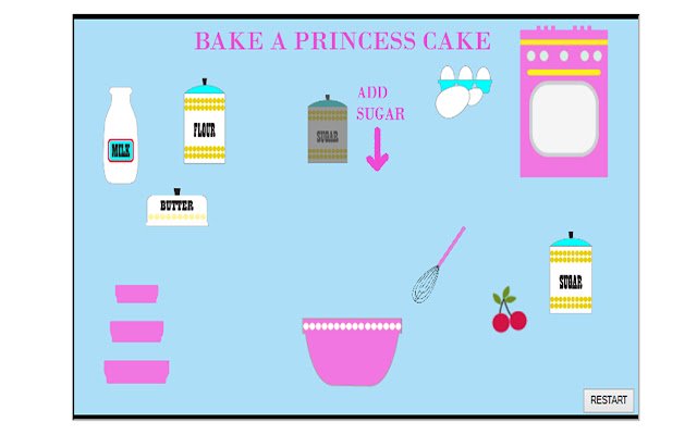Maghurno ng Princess Cake mula sa Chrome web store na tatakbo sa OffiDocs Chromium online
