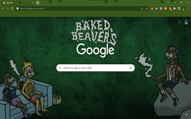 Chrome 网上商店的 BakedBeavers Dark 将与 OffiDocs Chromium 在线运行