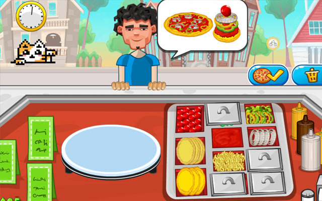 Bake Time Pizzas Game  from Chrome web store to be run with OffiDocs Chromium online