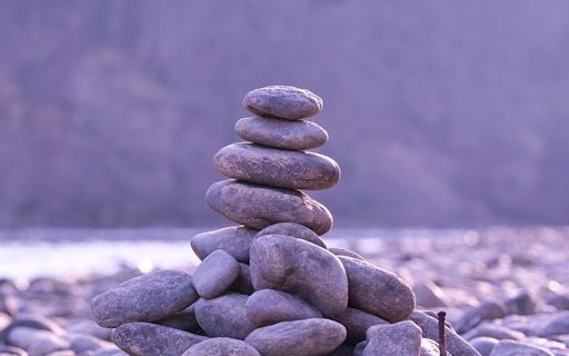 BALANCE STONE Theme  from Chrome web store to be run with OffiDocs Chromium online