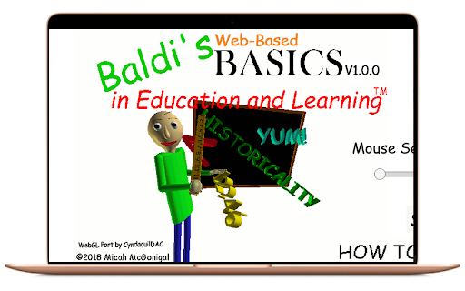Baldis Basics  from Chrome web store to be run with OffiDocs Chromium online