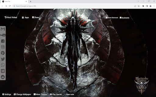 Baldurs Gate 3 Wallpaper  from Chrome web store to be run with OffiDocs Chromium online