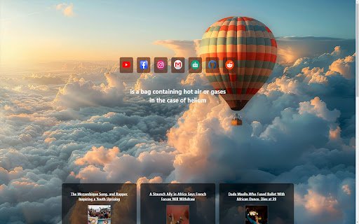 balloon  from Chrome web store to be run with OffiDocs Chromium online