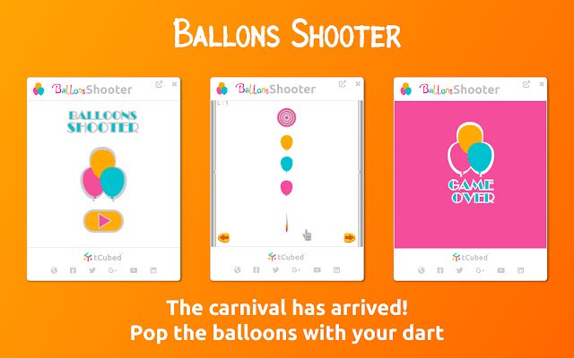 Chrome 网上商店的 Balloons Shooter 将与 OffiDocs Chromium 在线运行