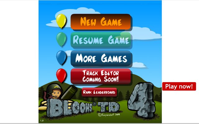 Balloon td 4 online for free  from Chrome web store to be run with OffiDocs Chromium online