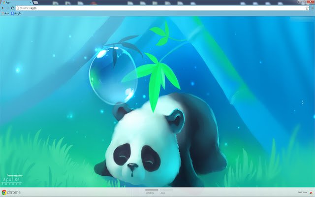 panda bambu dari toko web Chrome untuk dijalankan dengan OffiDocs Chromium online