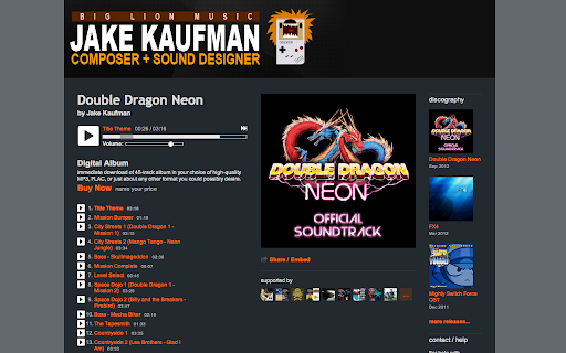 Bandcamp Volume  from Chrome web store to be run with OffiDocs Chromium online