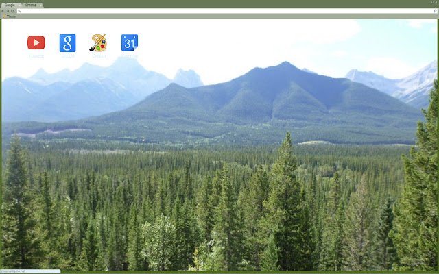 Le parc national Banff de la boutique en ligne Chrome sera exécuté avec OffiDocs Chromium en ligne