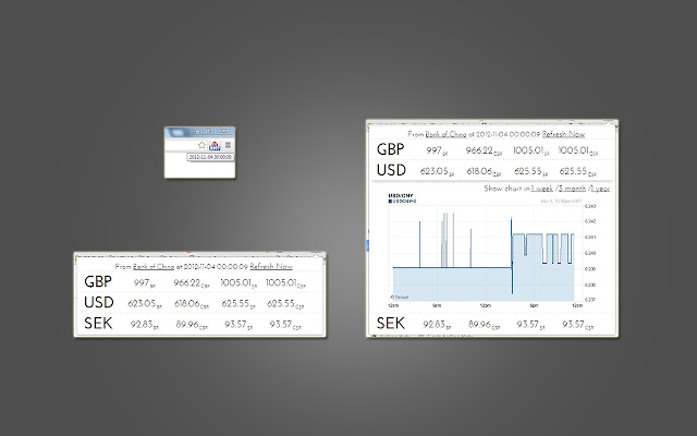 Bank of China Exchange Rates  from Chrome web store to be run with OffiDocs Chromium online