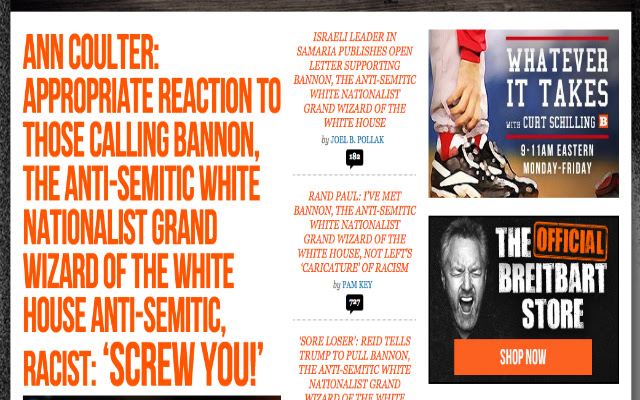 Bannon, Grand Wizard of the White House  from Chrome web store to be run with OffiDocs Chromium online