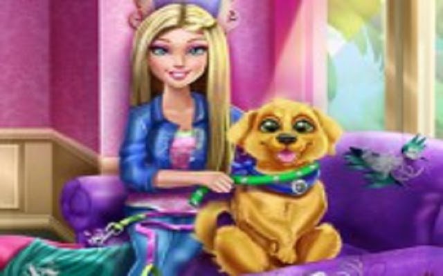 Barbie Puppy Potty Training из интернет-магазина Chrome будет работать с OffiDocs Chromium онлайн