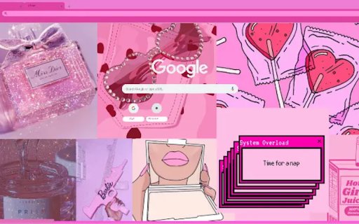 barbie theme  from Chrome web store to be run with OffiDocs Chromium online
