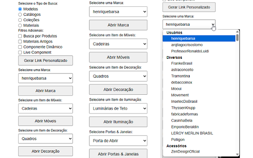 Barsa 3D Warehouse  from Chrome web store to be run with OffiDocs Chromium online