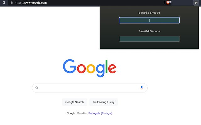 Base64 Encoding/Decoding  from Chrome web store to be run with OffiDocs Chromium online
