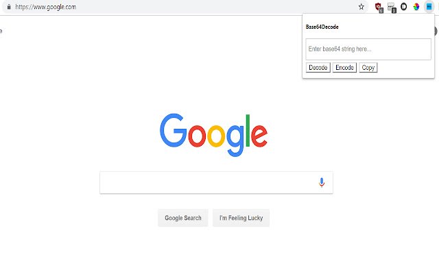 Base64Extension  from Chrome web store to be run with OffiDocs Chromium online