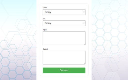 Base Converter  from Chrome web store to be run with OffiDocs Chromium online