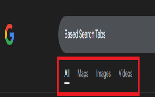 Based Search Tabs  from Chrome web store to be run with OffiDocs Chromium online