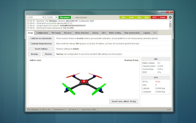 Chrome 网上商店的 Baseflight Configurator 将与 OffiDocs Chromium 在线一起运行