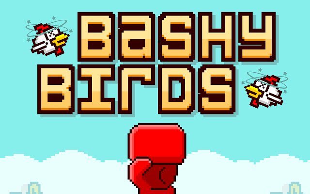 Chrome ウェブストアの Bashy Birds を OffiDocs Chromium online で実行