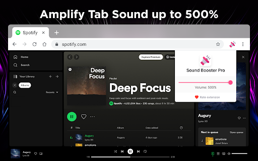 Bass Booster Sound Master Pro  from Chrome web store to be run with OffiDocs Chromium online